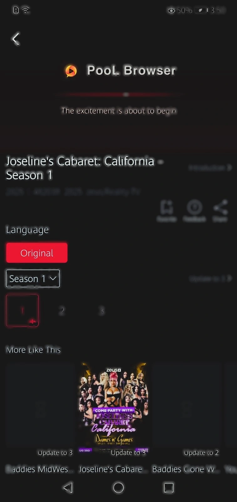 Screenshot Of Pool Browser Android